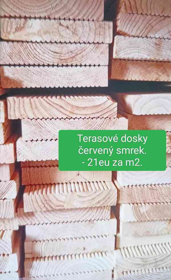 Tatranský profil , zrubovina ,terasové  dosky - foto 4