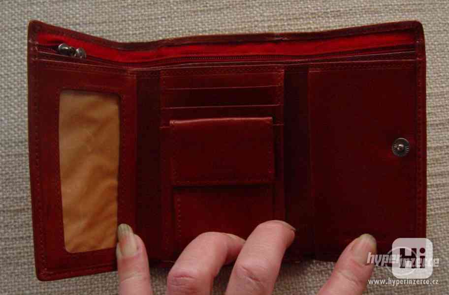 Nová peněženka - pravá kůže, 2 kusy - foto 2