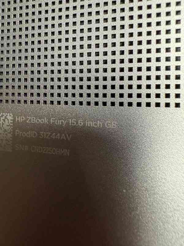 Notebook HP Zbook Fury 15 G8 - foto 7