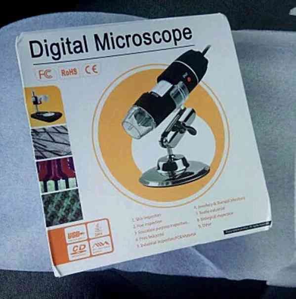 USB digitální mikroskop přiblížení 20-1 000x 2.0Mpix   - foto 4