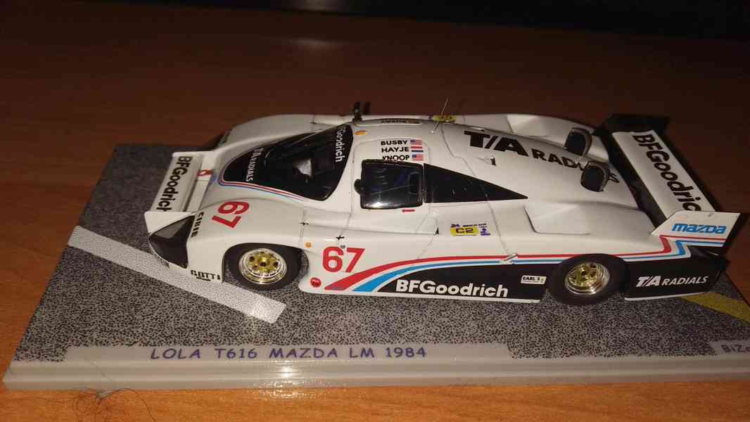 Lola T616 Mazda #67 Busby/Haye/Knoop 1984 Le Mans BZ359 1:43 - foto 3