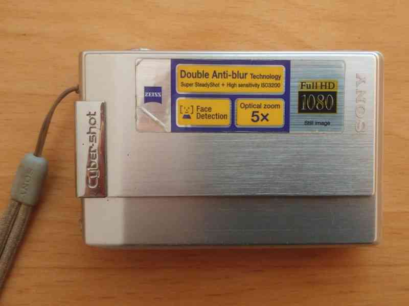 Sony DSC-T100 - nejvyšší model své doby, kompletní balení - foto 3