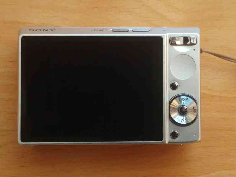 Sony DSC-T100 - nejvyšší model své doby, kompletní balení - foto 5