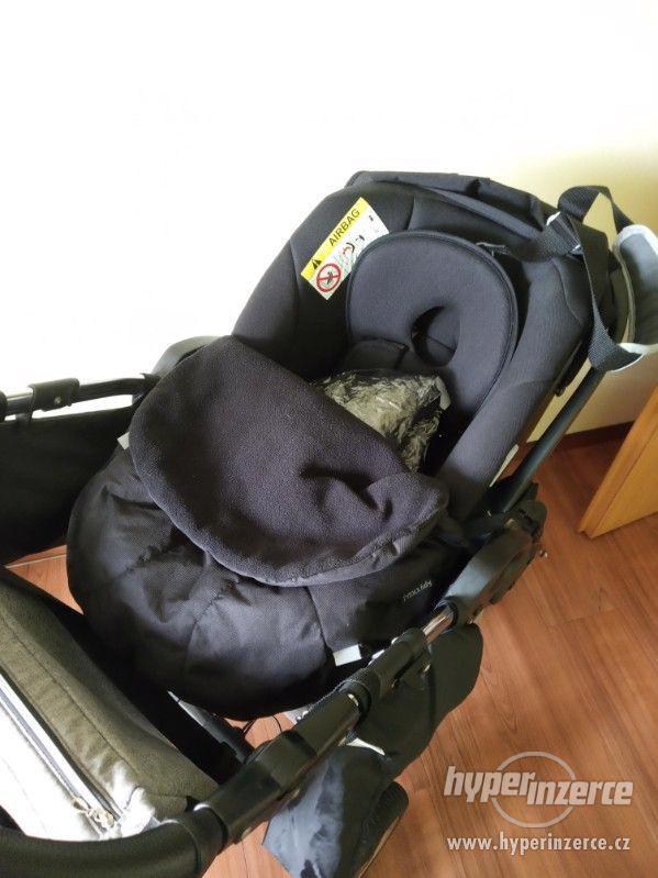 Dětský kočárek 3v1 Maked Lucky Len šedý - trojkombinace - foto 35