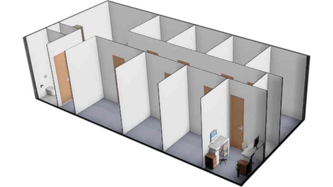 PRONÁJEM KANCELÁŘE O CP CCA 11,10 M2, BRNO - KRÁLOVO POLE - foto 7