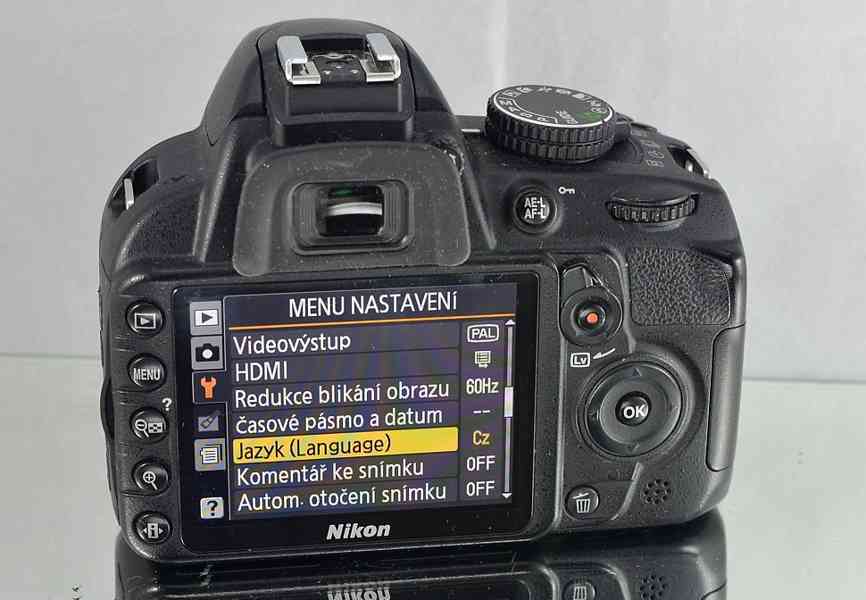 Nikon D3100 *DSLR*APS-C 14.2 Mpix CMOS*5600 Exp. - foto 6