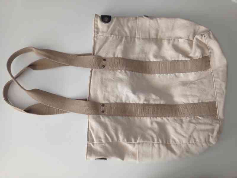 Plátěná taška s podšívkou a kapsami - foto 3