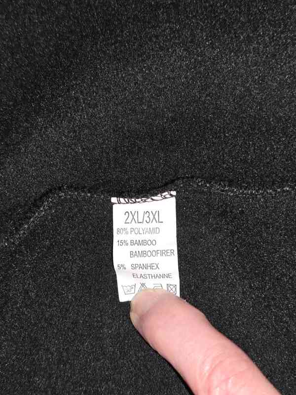 Zateplené legíny, vel. XXL/XXXL - foto 3