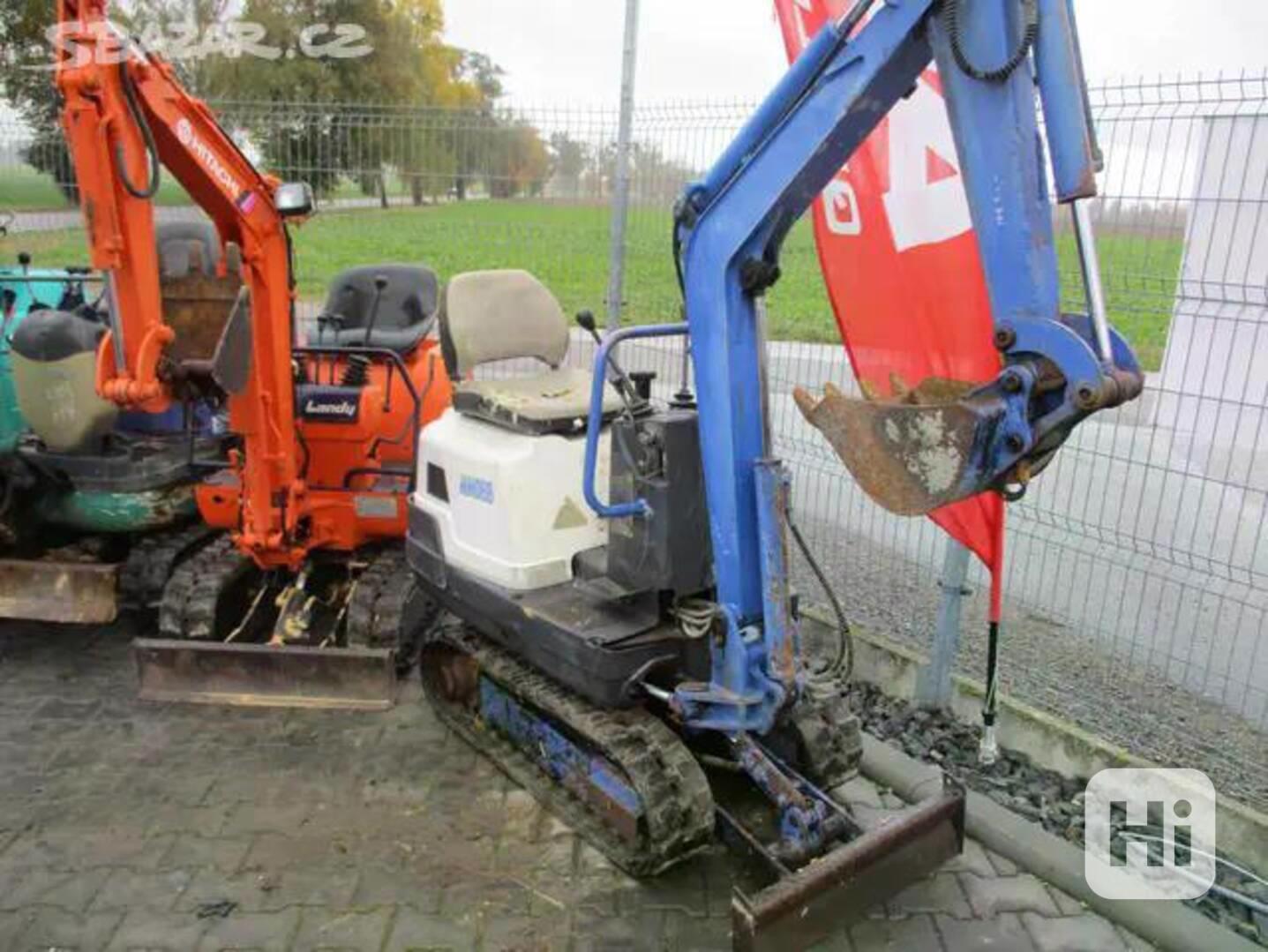 Minibagr Mitsubishi MM08 800kg - foto 1