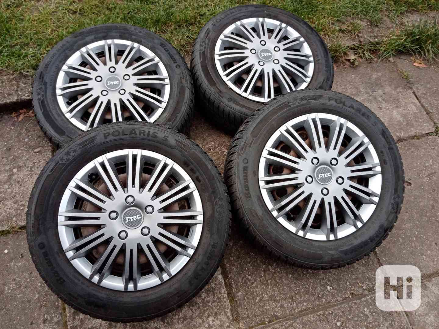 Zimní kola 14ky 4x108 pneu 99% FORD - dobírka možná - foto 1