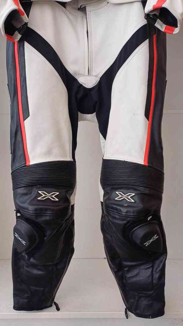 Kožená kombinéza iXS Camaro + přilba Ls2 Advant X - foto 2