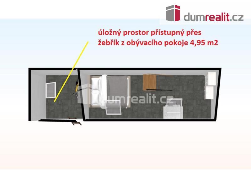 Prostorný mezonetový byt 3+kk, 78,6 m2 + 1,57 m2 balkon, 7.patro, novostavba, Praha 10 - Vršovice - foto 11