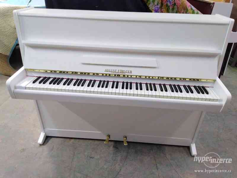 Bílé pianino August Forster mod.115 - foto 5