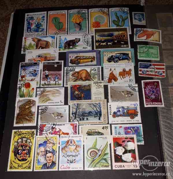 35 různých poštovních známek - svět - foto 1