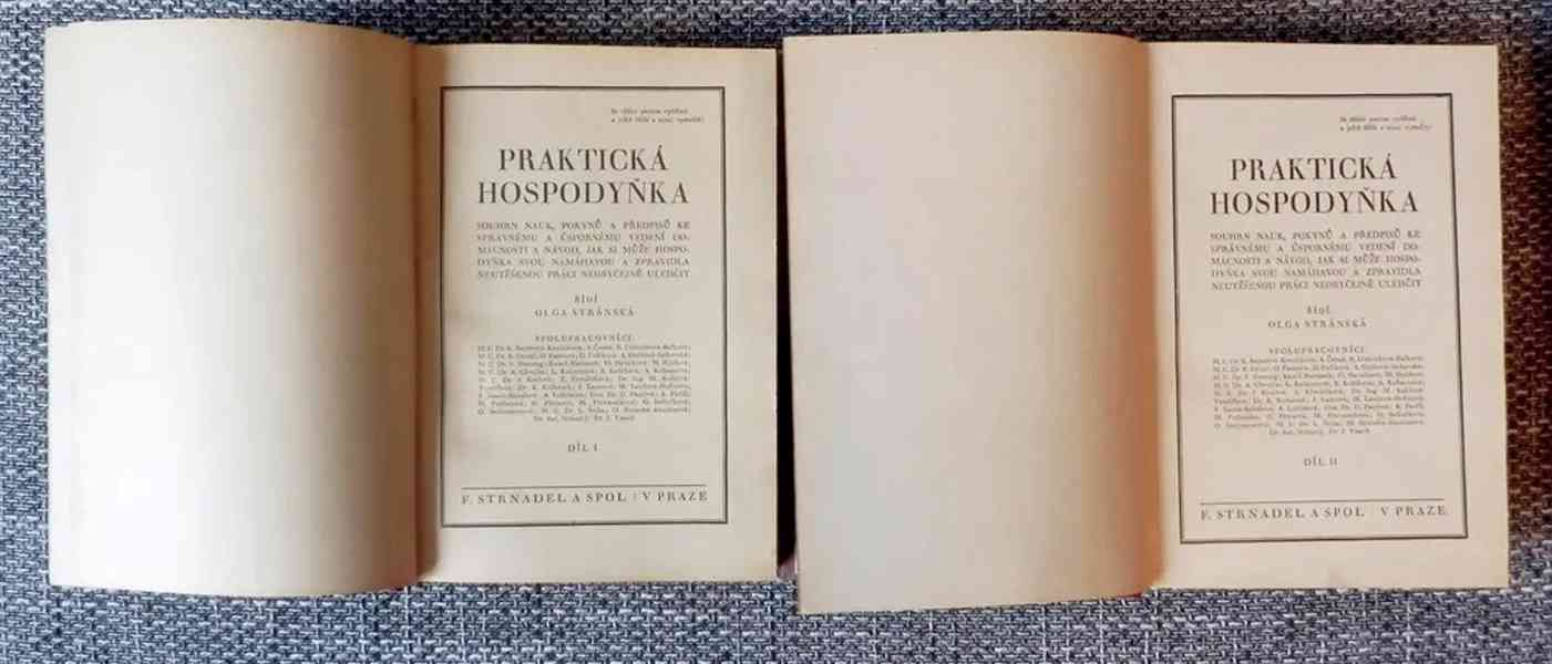 Praktická hospodyňka - legendární knihy domácnosti, rok 1928 - foto 4