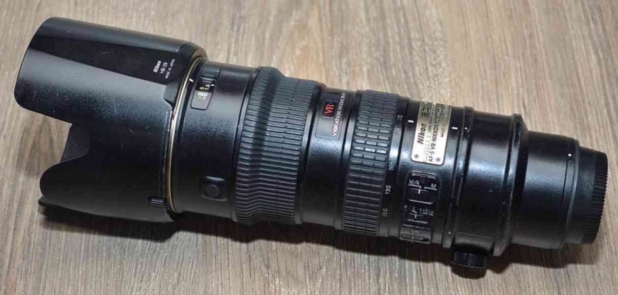 Nikon AF-S Nikkor 70-200mm f/2.8 G IF ED VR *FX - foto 8