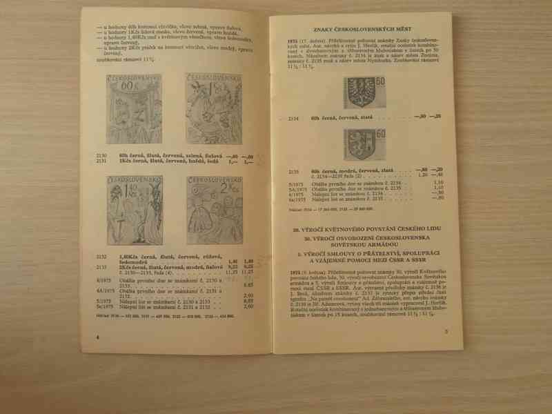 Katalog československých známek - dodatek 1976 - foto 2