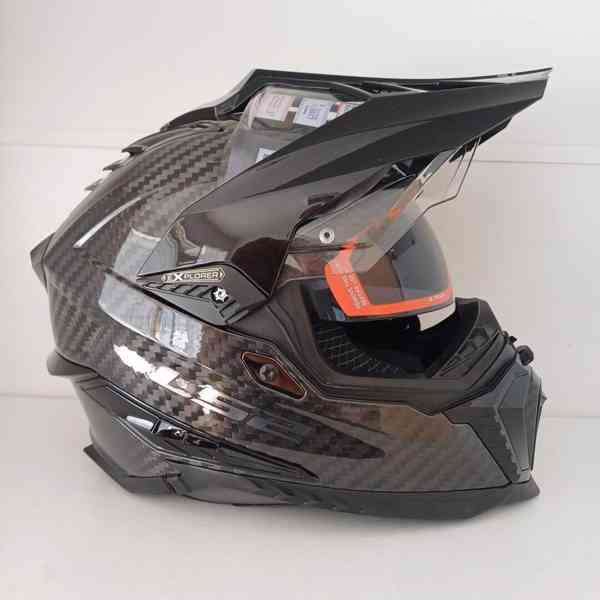 Enduro / silniční přilba LS2 Explorer Carbon - foto 3