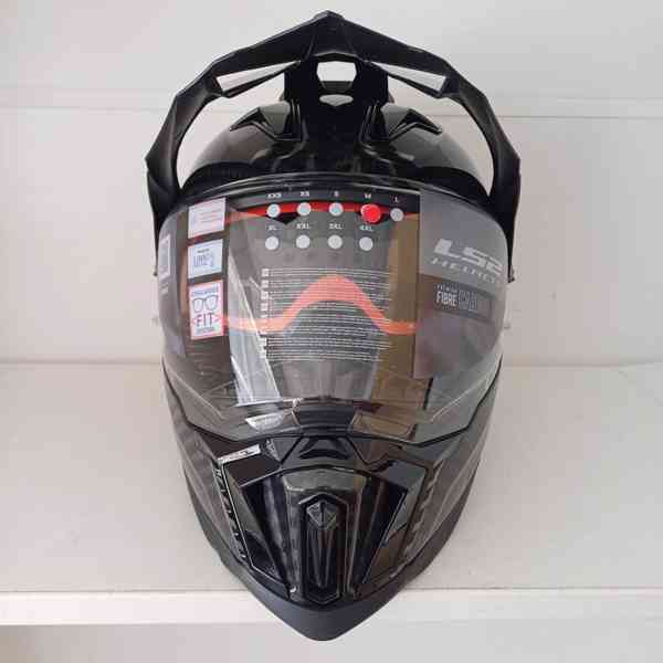 Enduro / silniční přilba LS2 Explorer Carbon - foto 2