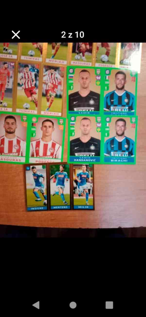 Fotbalove karticky 189ks - foto 8