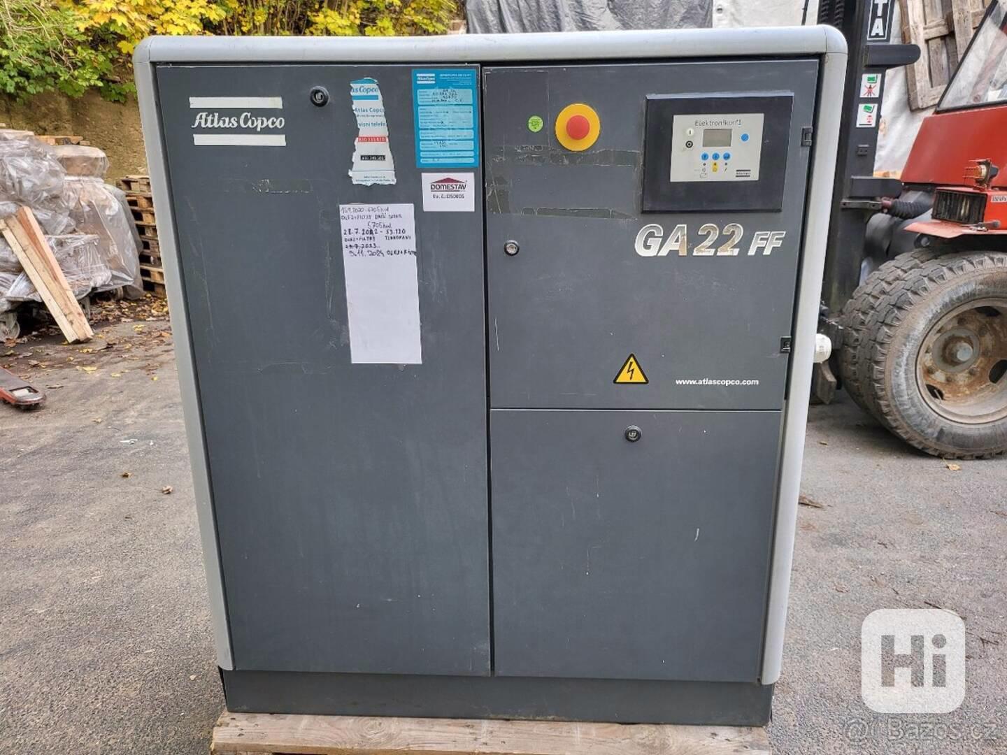 Kompresor atlas copco GA22FF - foto 1