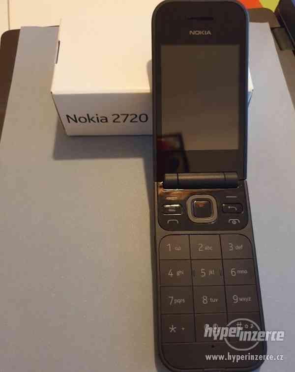 Nokia 2720 Flip, Černý - foto 2