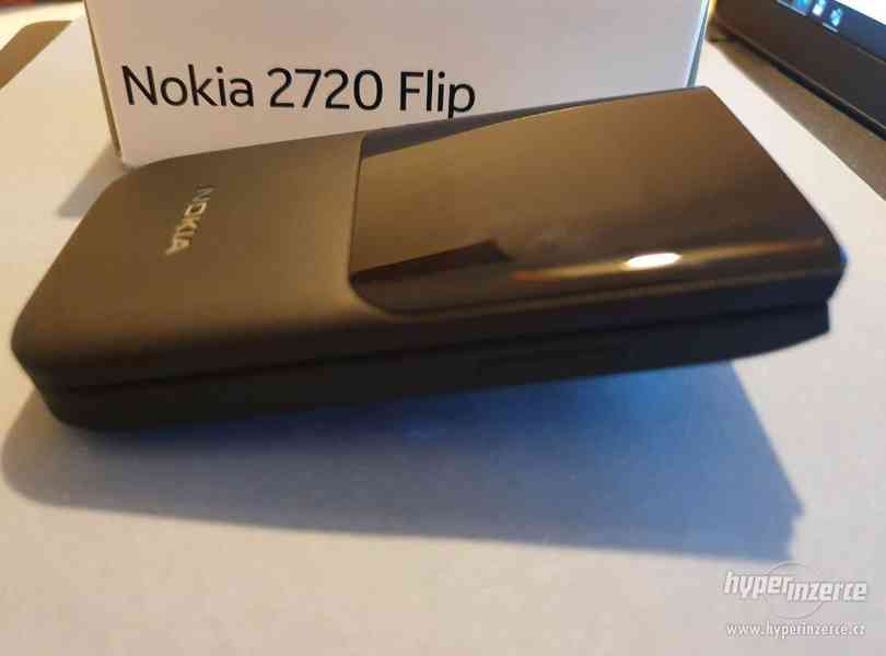 Nokia 2720 Flip, Černý - foto 3