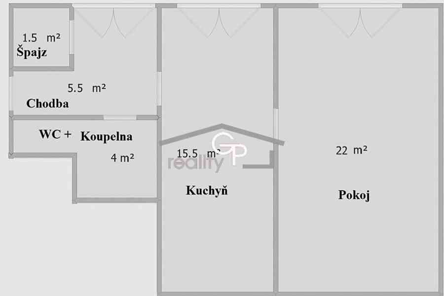 Pronájem 1+1, ul. Fráni Šrámka, Č. Budějovice - foto 10