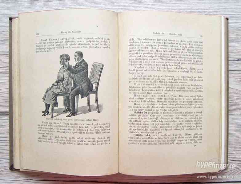 Starožitná kniha Náš rádce v nemoci a zdraví, rok 1923 - foto 5