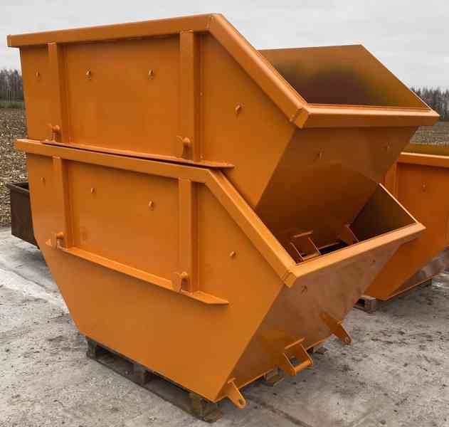 Kontener, koryto 3 m3, kołyska - foto 3