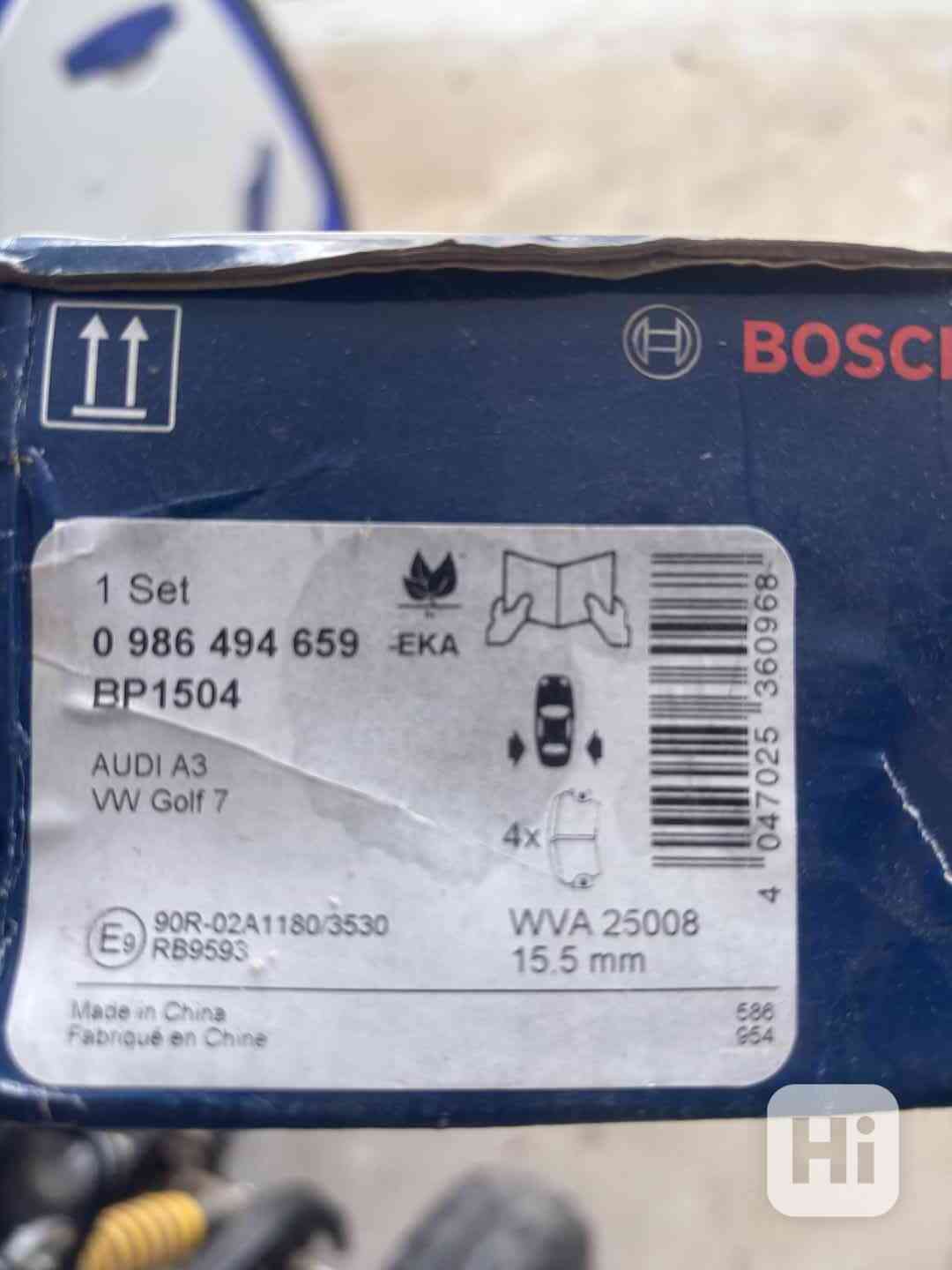 brzdové destičky vw golf 7 - foto 1