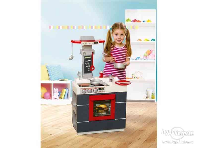 kuchyň pro děti elektronická velká NOVÁ + dárek NOVÝ stan - foto 1