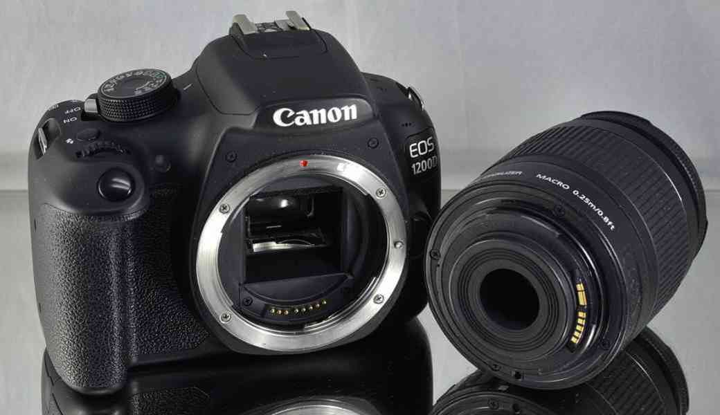 Canon EOS 1200D + EFS 18-55mm *brašna*10500 Exp - foto 4