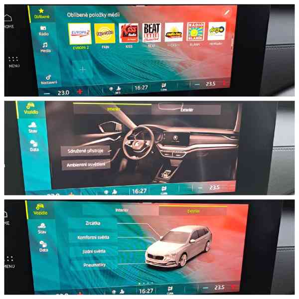 Škoda Octavia kombi 4, 10/2020, kamera, keyless, navigace - foto 16