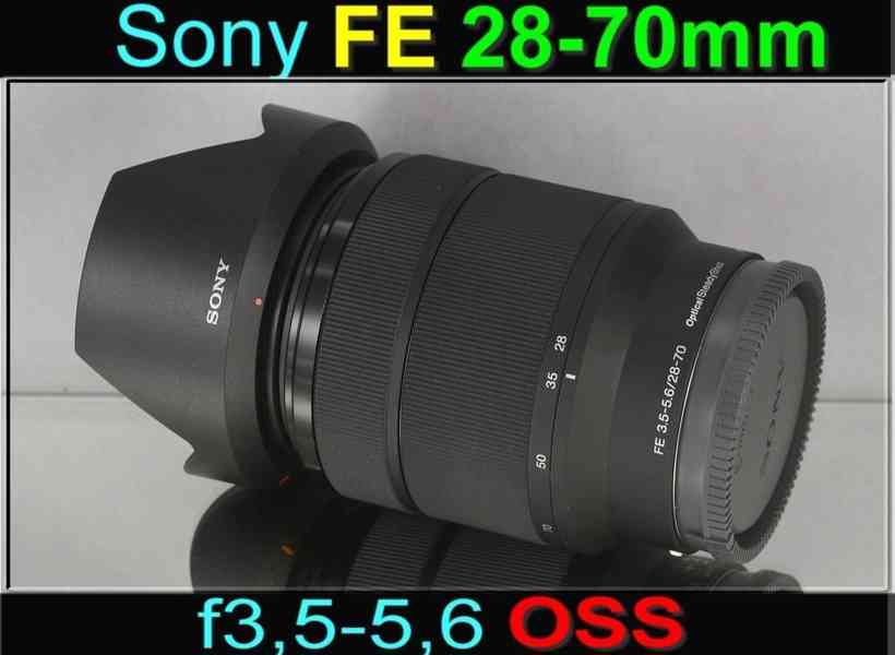 Sony FE 28-70mm 3.5-5.6 OSS **Full Frame formát Zoom*E mount - foto 1