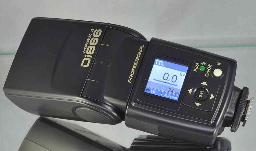 Blesk Nikon-NISSIN Di866 MRKII GN.60*Master/Slave - foto 6