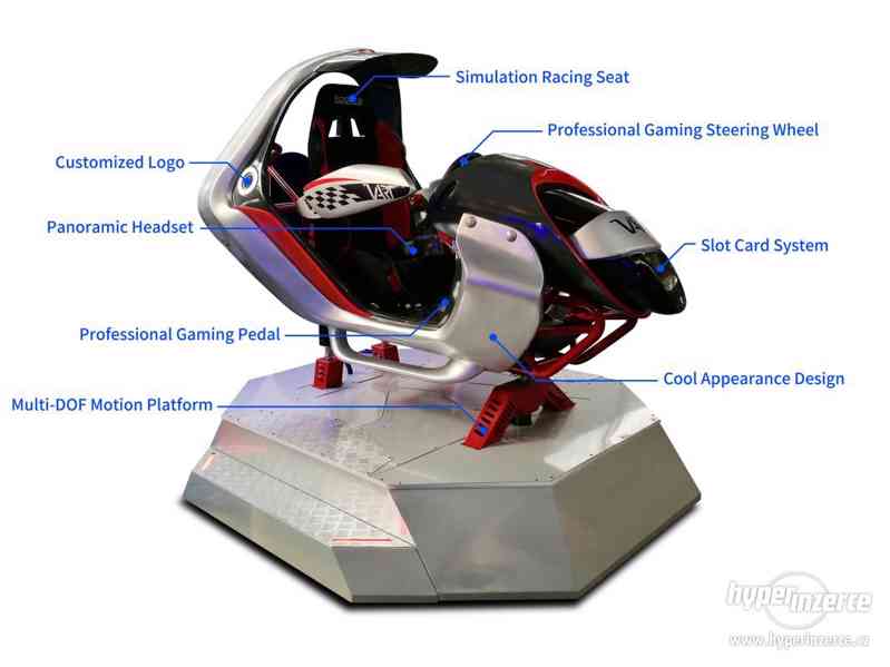 TOP PONUKA Závodní simulátor - Racing Virtuální Realita - foto 4