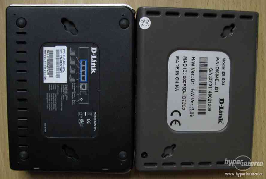 routery D-Link DI-604 a DIR-100 - foto 3