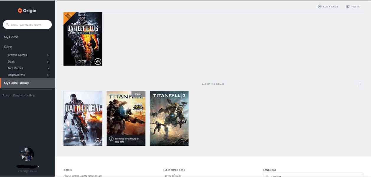 Titanfall 2, Battlefield 3,4 Origin účet - foto 1