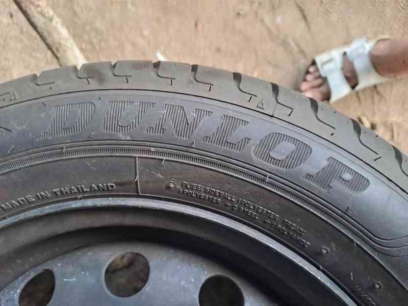 Letní kola Dunlop 175/65 R 14 (4ks) + disk - foto 4