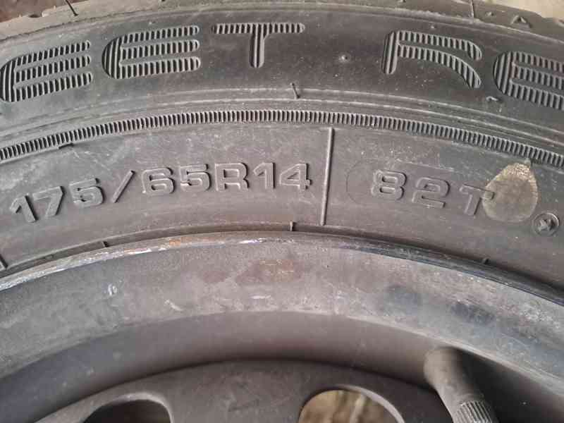 Letní kola Dunlop 175/65 R 14 (4ks) + disk - foto 3