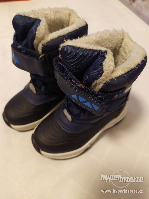 Zimní boty (vel. 21) - foto 1