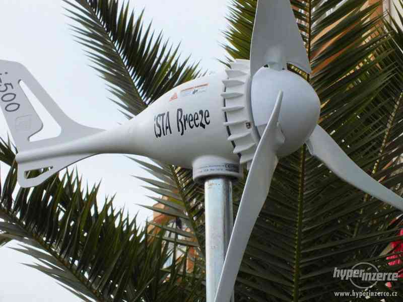 Větrná elektrárna ISTA BREEZE i-500W  MODEL 2014 - foto 1