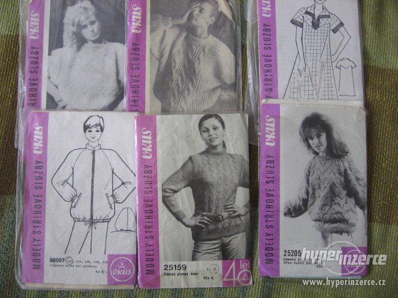 Nabídka retro střihů, návodů na šití a pletení  - foto 2