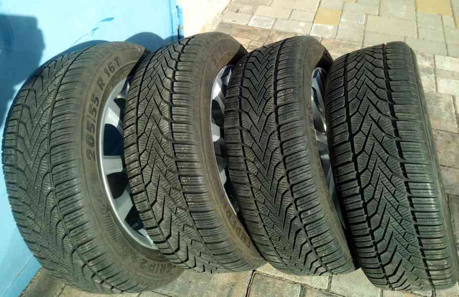 Prodám sadu AL kol na Škoda Scala, Rapid, Fabia 16" s pneu - foto 5