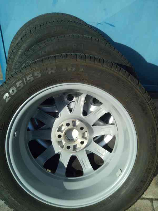 Prodám sadu AL kol na Škoda Scala, Rapid, Fabia 16" s pneu - foto 3