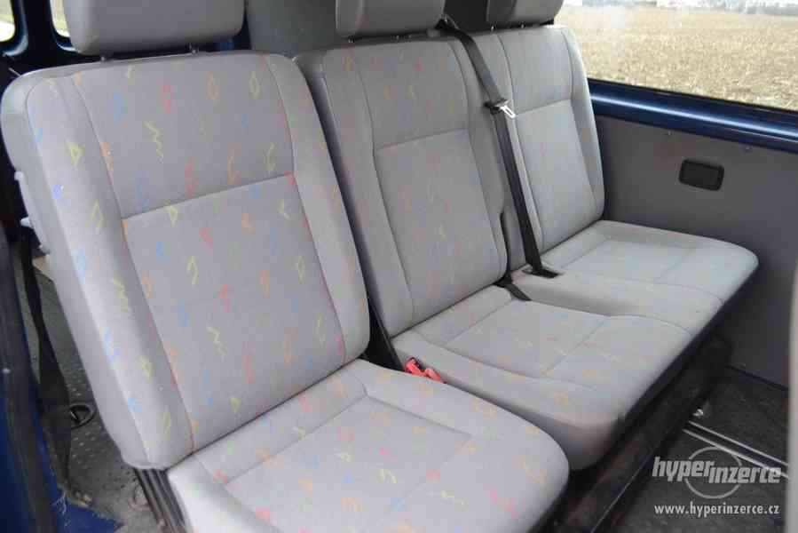 VW Transporter T5 LONG 2.5 TDi 96kw, 6 míst, 2007,2křídlé dv - foto 16