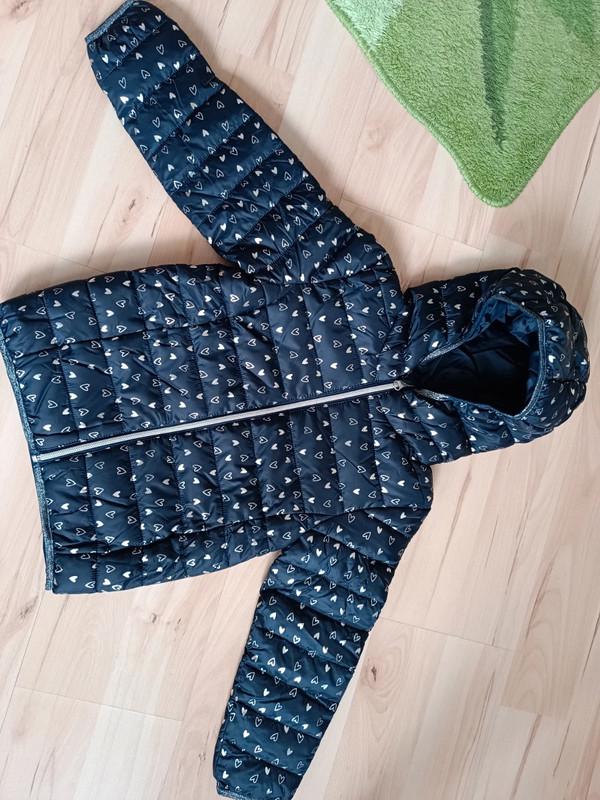 🌿 SRDÍČKOVÁ BUNDA přechodová vel. 116 🌿 - foto 2