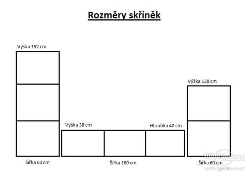 Obývací stěna IKEA - foto 5
