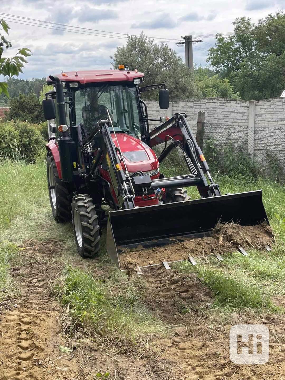 Prodám nový traktor HANWO HWB 704C. Traktor 75 koni 56kW. - foto 1